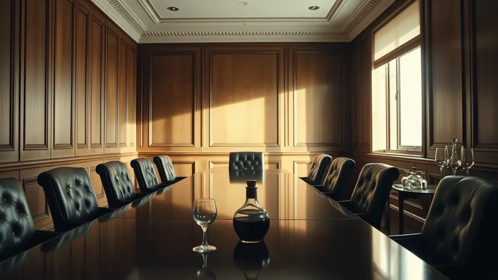 The meeting room at the firm